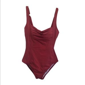 Calvin Kelin Magenta One Piece Swimsuit Size 8